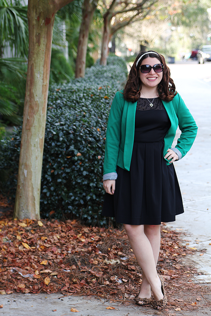 green-blazer-and-lbd