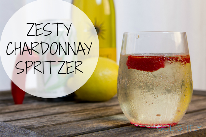 Zesty White Wine Chardonnay Spritzer Cocktail Recipe_-3